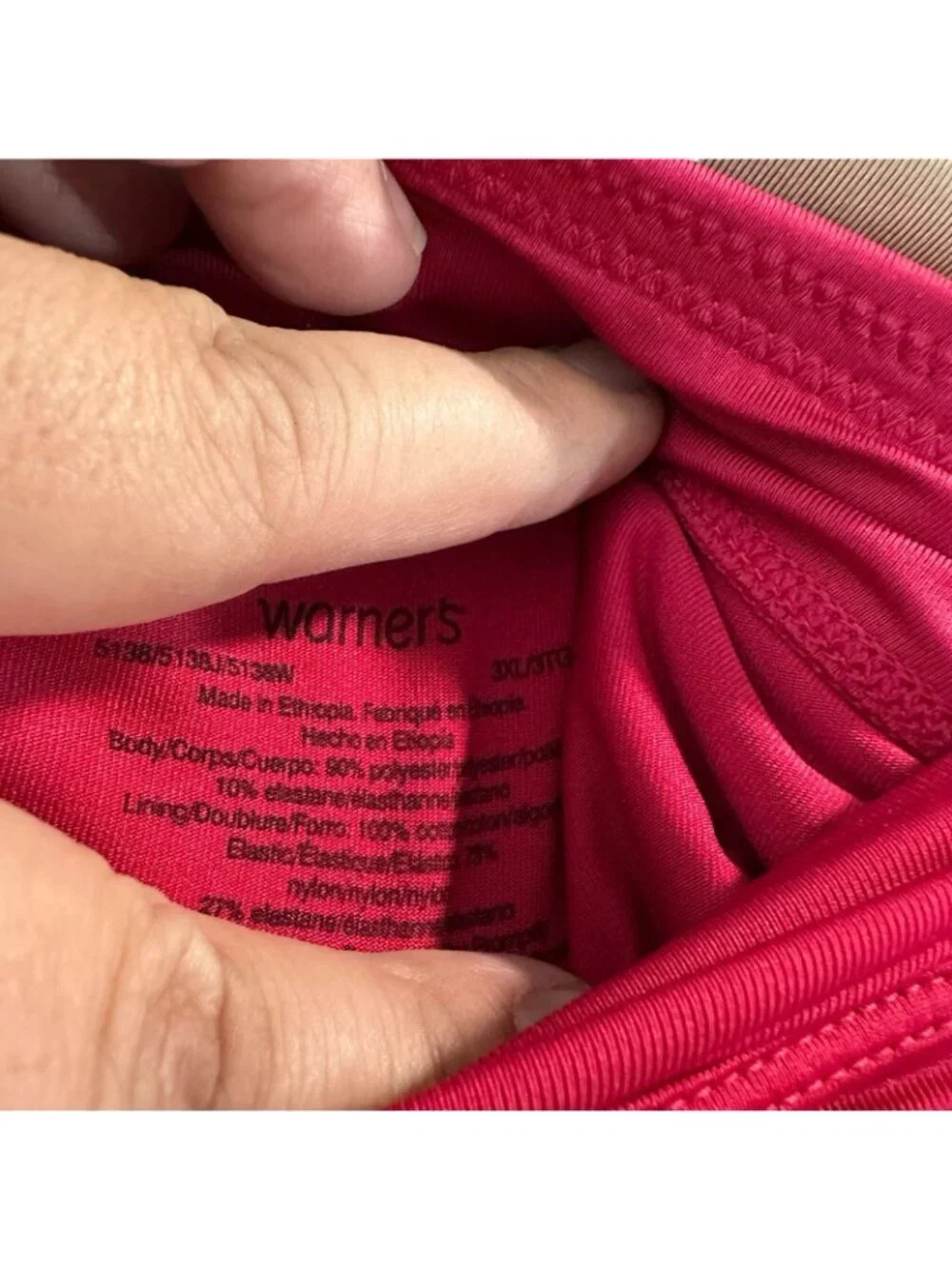 New Warner’s No Muffin Top Micro Hi-Cut Panties Womens 3 pairs Underwear 3XL 10